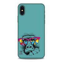 Animax Cool Maymun Apple Iphone X Kılıf Desenli Silikon