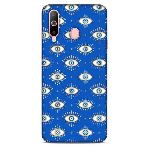 Nazarium (46) Desenli Silikon Kapak Samsung Galaxy A60 Kılıf