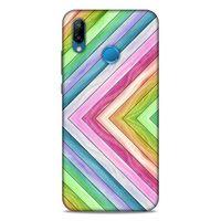 Lopard Huawei P20 Lite Uyumlu Kılıf Wood'X (41) Tank Kılıf Baskılı