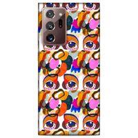 Lopard Samsung Galaxy Note 20 Ultra Uyumlu Kılıf Sürreal Yüzler ♀ (5) Koruma Kabı Baskılı