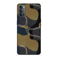 Oppo Reno 4 Uyumlu Kılıf Romans (46) Core Armor Kılıf Gold