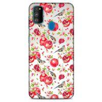 Frutix Nar 02 Samsung Galaxy M30s Kılıf Desenli Silikon