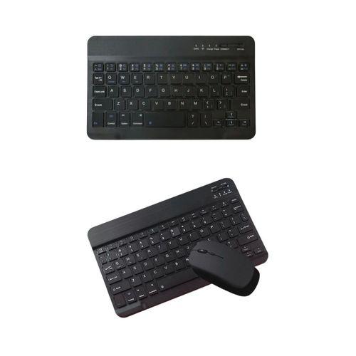 Kablosuz Bluetooth Klavye Mouse Seti Wireless Sessiz İnce Tasarım Çoklu Uyumlu