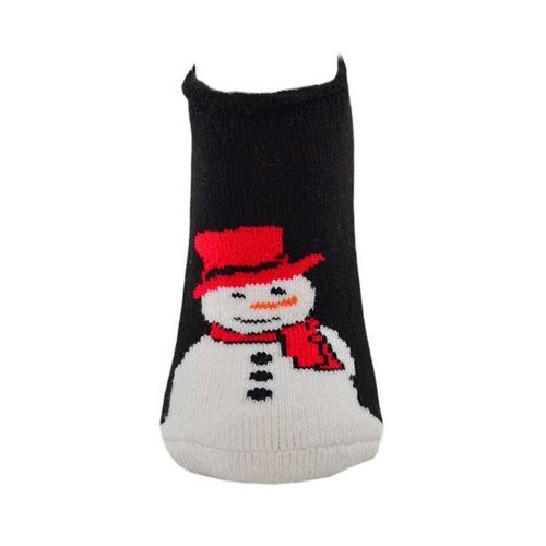 Dode Flora Kadın Kardan Adam Desenli Termal Havlu Patik