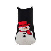 Dode Flora Kadın Kardan Adam Desenli Termal Havlu Patik