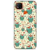Baykuşlar (20) Desenli Silikon Kapak Telefon Kabı Xiaomi Redmi 9C Kılıf