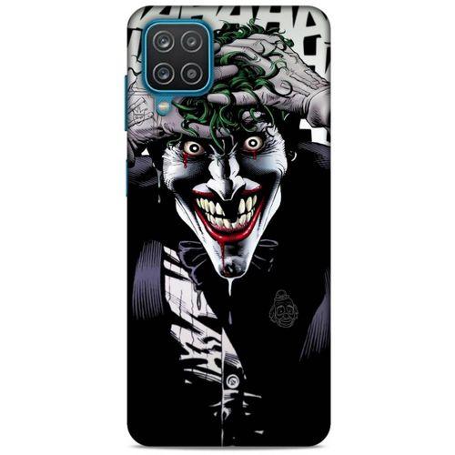 Samsung Galaxy A12 Uyumlu Kılıf Joker (40) Fit Silikon Kılıf Çikolata