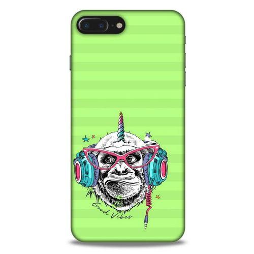 Animax DJ Maymun Apple Iphone 8 Plus Kılıf Desenli Silikon