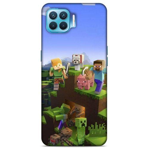 Lopard Oppo Reno 4 Lite Uyumlu Kılıf PiXel (29) Arka Koruma Kılıfı Tüm Karakterler