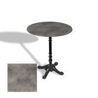 Dockers Çipa 1004 Döküm Ayak Yuvarlak Masa Çap 60cm - (Werzalit, Wermodin ve Allzalit Tabla) - Copperfield