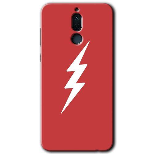 Huawei Mate 10 Lite Kılıf HD Desen Baskılı Arka Kapak - Flash Logo