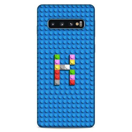 Lopard Samsung Galaxy S10 Uyumlu Kılıf BloX (22) Tam Koruma Kılıfı K Harfi