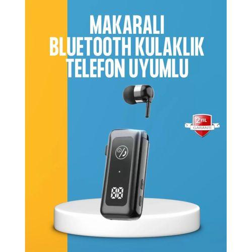 Dijital Ekranlı Ve Hızlı Şarjlı Bluetooth 5.2 Makaralı Kulaklık