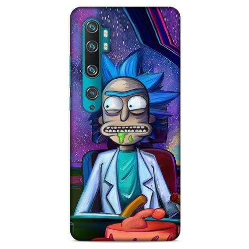 Xiaomi Mi Note 10 Uyumlu Kılıf Rick And Morty (45) Liquid Air Kılıf Decoy
