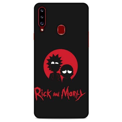 Samsung Galaxy A20s Uyumlu Kılıf Rick And Morty (5) Koruma Kabı Jerry Smith