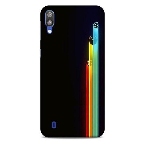 Retro (29) Desen Arka Koruma Kılıfı Renkli Samsung Galaxy M10 Kılıf