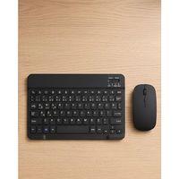 Sessiz Tuşlu Kablosuz Klavye Mouse Seti Çoklu Cihaz Uyumlu