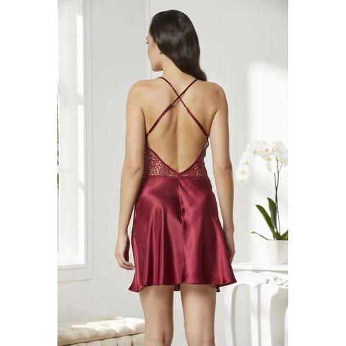 Saten Gecelik Sabahlık Pijama Takım Şort Takım 6'lı Gelin Çeyiz Seti - 6625