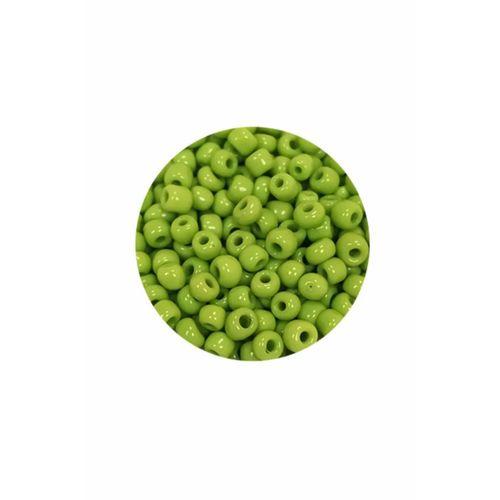 Dökme Cam Kum Boncuk (8/0) 3 mm - 20 Gram - Ihlamur Yeşili - BNC164