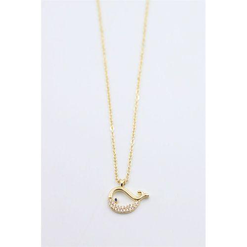 Balina Kolye - Altın