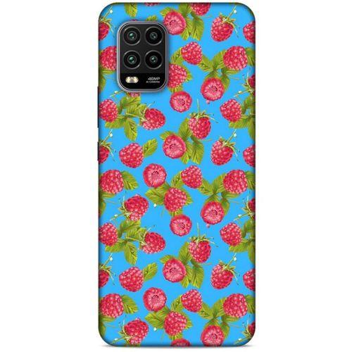 Frutix Ahududu 01 Xiaomi Mi 10 Lite Kılıf Desenli Silikon