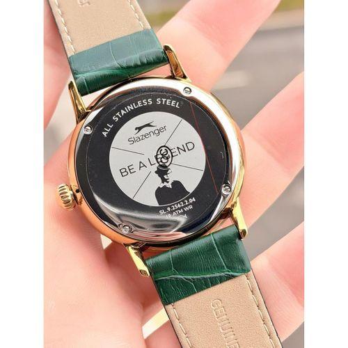 Slazenger Deri Kordon Takvimli Kadran 10 Atm Suya Dayanıklı 2 Yıl Garantili Erkek Kol Saati N2562.05