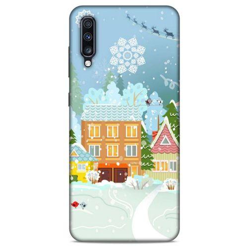 Samsung Galaxy A70 Kılıf Snowix (35) Fit Design Kılıf Karışık Renkli