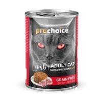 ProChoice Adult Cat Lamb Pate Kuzulu Kedi Konservesi 400 gr