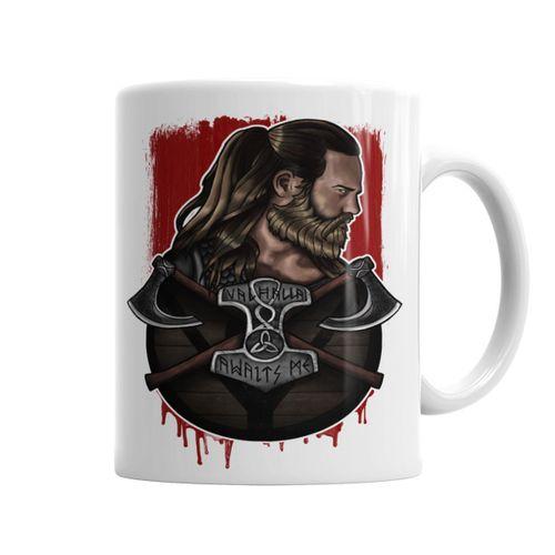 Valhalla Kupa Bardak Porselen