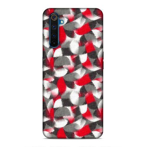 Realme 6 Pro Uyumlu Kılıf Romans (38) Neo Hybrid Kılıf Kırmızı Gri