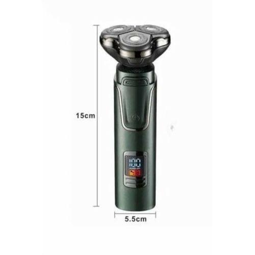 Dijital Göstergeli 3 Başlıklı Tıraş Makinesi Islak Kuru Lazer Öncesi Günlük
