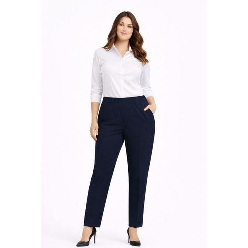 Kadın Kumaş Pantolon Kemer Lastikli BGL-ST05283