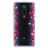 Xiaomi Redmi K20 Kılıf Minik Kalpler Arka Kapak Koruma Desenli Full Koruyucu