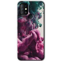 İnfinix Hot 10 Kılıf HD Desen Baskılı Arka Kapak - Liquid Cloud