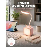 Şarj Edilebilir Led Masa Lambası Kablosuz Taşınabilir Gece Lambası