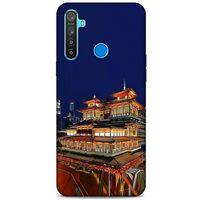 Oppo Realme 5i Kılıf Dünya Mimarisi (48) Bumper Kılıf Chinatown