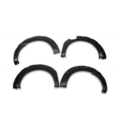 FORD RANGER XLT 2016 Set 6 Parça Çamurluk Kaplama Siyah Mat Asa Kum Desen Vidalı