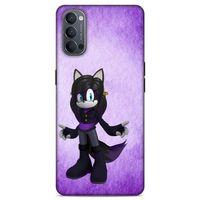 Lopard Oppo Reno 4 Uyumlu Kılıf GameX (18) Telefon Kılıfları Siyah Mor