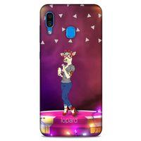 Samsung Galaxy A30 Kılıf FunnyMaX (49) Ultra Silikon Kılıf Kırmızı
