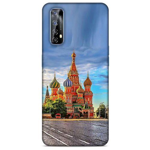 Huawei P Smart 2021 Kılıf Dünya Mimarisi (22) Tam Koruma Kılıfı Aziz Vasil Rusya