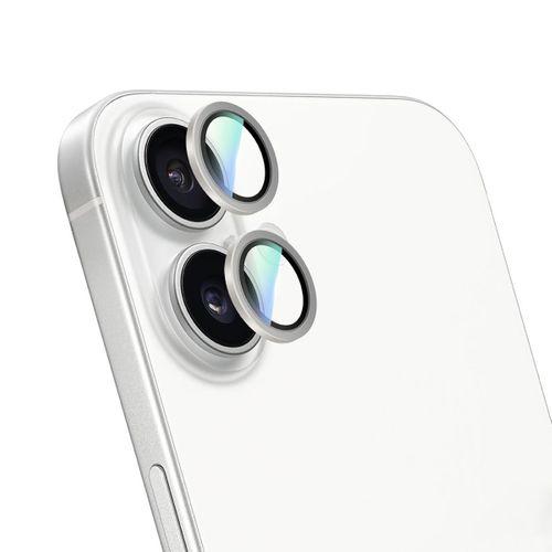 Apple iPhone 16 CaseWorld Alloy Serisi Oleofobik Anti Reflective Kamera Lens Koruyucu