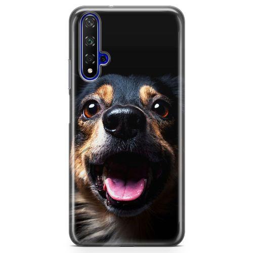 Huawei Nova 5t Kılıf Spaniel Arka Kapak Koruma Desenli Full Koruyucu