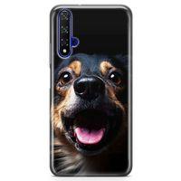 Huawei Nova 5t Kılıf Spaniel Arka Kapak Koruma Desenli Full Koruyucu