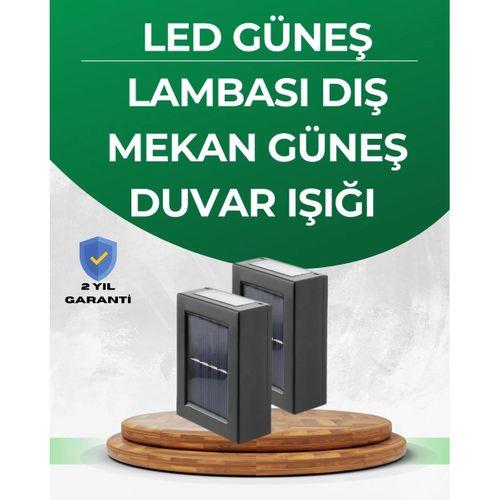 Şeffaf Abajurlu Duvar Tipi Solar Işık