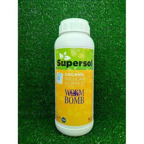 SÜPERSOL WORM BOMB ORGANİK SOLUCAN GÜBRESİ 1 LT