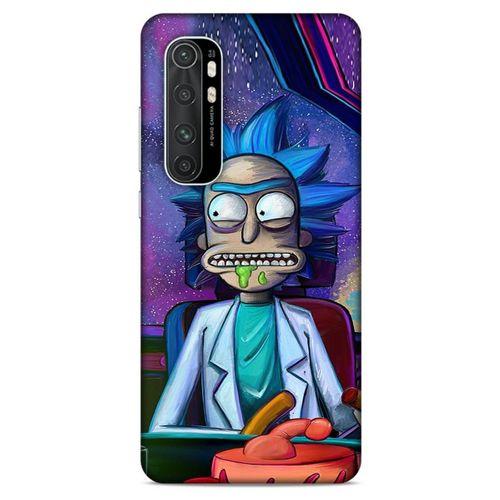 Xiaomi Mi Note 10 Lite Uyumlu Kılıf Rick And Morty (45) Liquid Air Kılıf Decoy