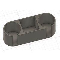 Makita 18V Batarya Taşıyıcı – 3D Baskı Akü Organizer