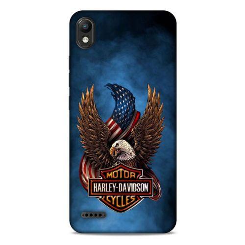 LG K20 2019 Uyumlu Kılıf Motorsiklet (2) Kabı Harley Davidson