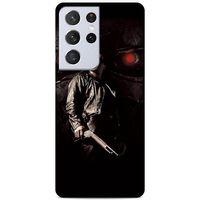 Lopard Samsung Galaxy S21 Plus Uyumlu Kılıf IMDB Film (42) Rugged Armor Kılıf Terminator