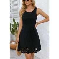 Kadın Askılı Yuvarlak Yakalı çiçek Desenli Ithal Krep Kısa Elbise